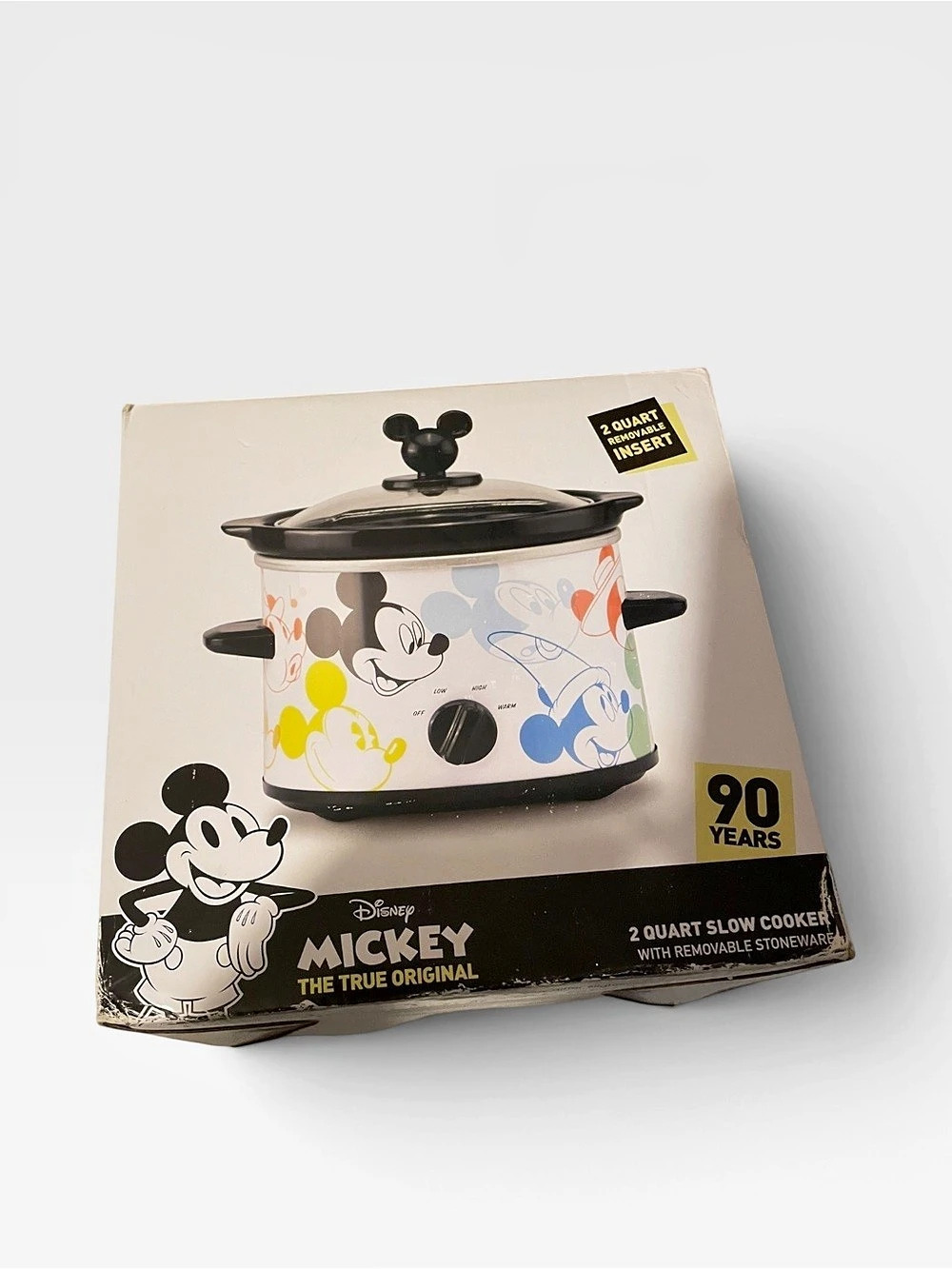 Disney Mickey Mouse 90 Years 2 Quart Slow Cooker